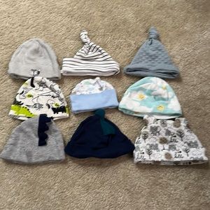 Baby hat bundle ranging from 0-3M-9M